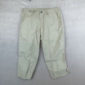 Patagonia Venga Rock Pants Capri Womens Climbing Hiking Organic Cotton Size 8